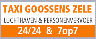 Taxi Goossens Zele Luchthaven en personenvervoer